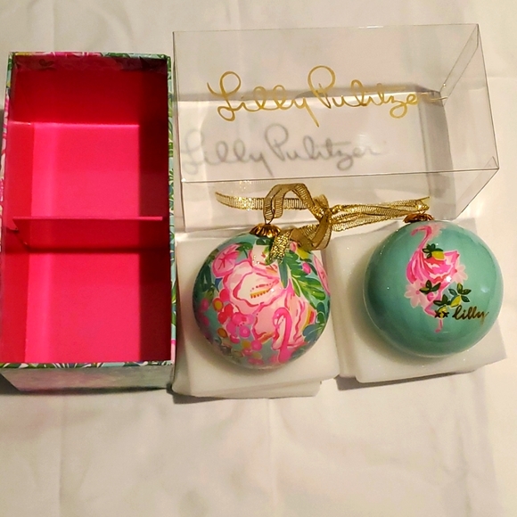 Lilly Pulitzer Ornaments - Picture 1 of 12